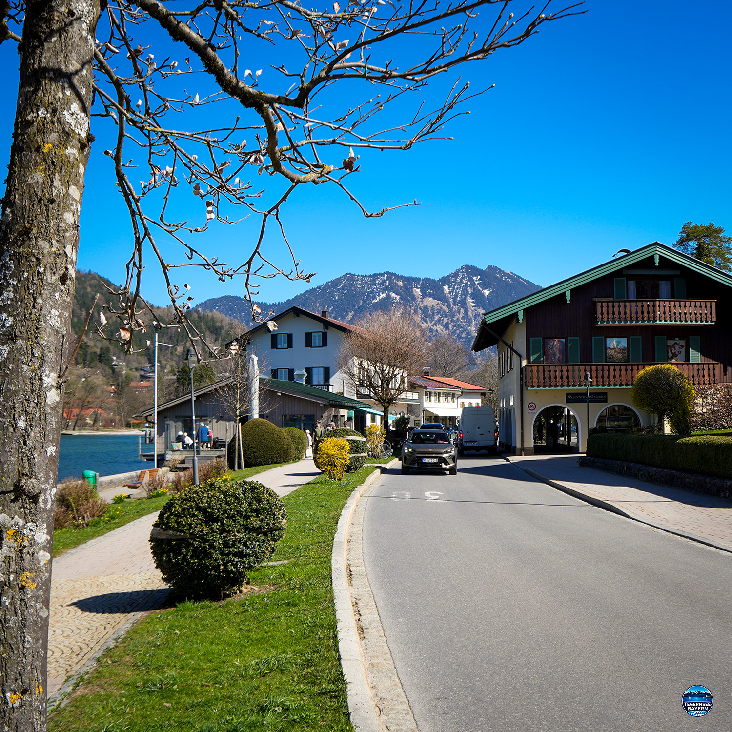 Seestraße in Rottach-Egern