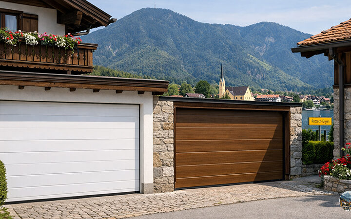 Streit um Garagentore - Warum Weiß in Rottach-Egern unerwünscht ist