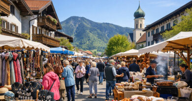 Frühlingsmarkt in Tegernsee 2026 bringt neues Leben in die Rosenstraße