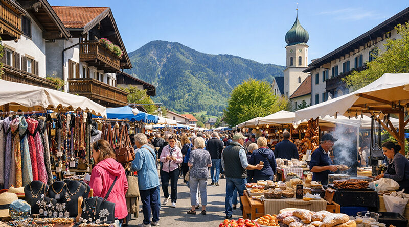 Frühlingsmarkt in Tegernsee 2026 bringt neues Leben in die Rosenstraße