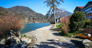 Uferpromenade in Rottach-Egern - Spaziergang direkt am Tegernsee