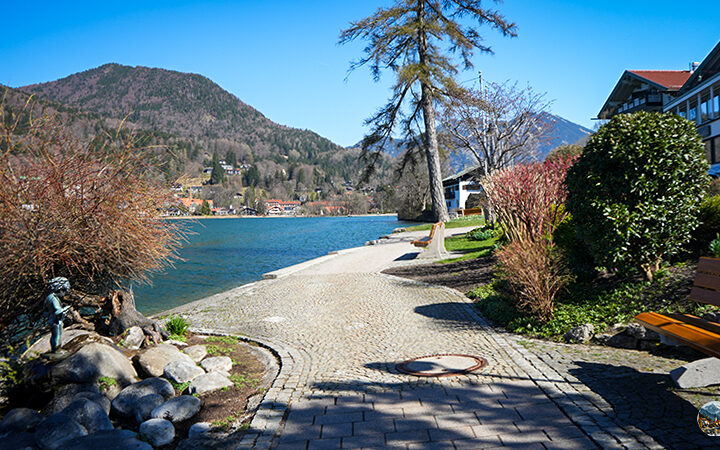 Uferpromenade in Rottach-Egern - Spaziergang direkt am Tegernsee
