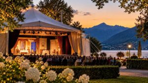 Tegernseer Volkstheater feierte Premiere im Kurgarten