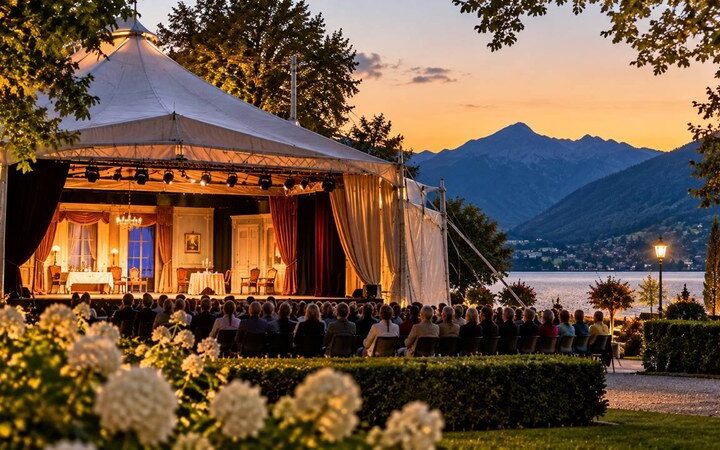 Tegernseer Volkstheater feierte Premiere im Kurgarten