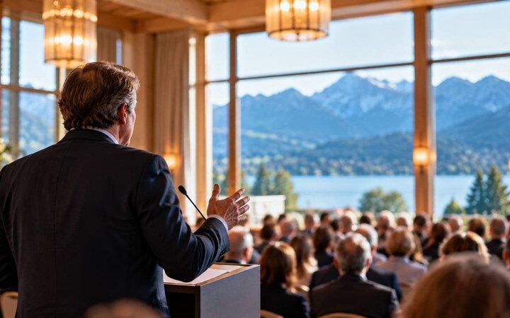Jochen Wegner über KI im Journalismus im Bachmair Weissach
