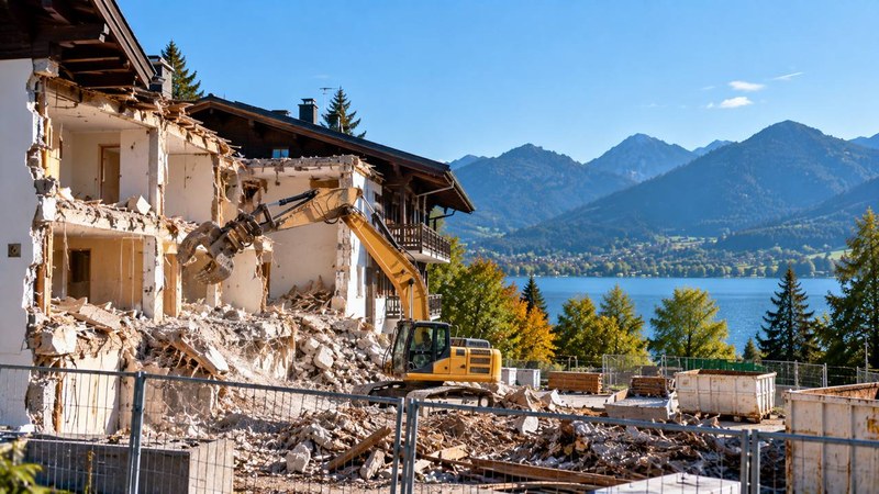 Umbau in Rottach-Egern: Die Schönheitsfarm erhält ein neues Gesicht