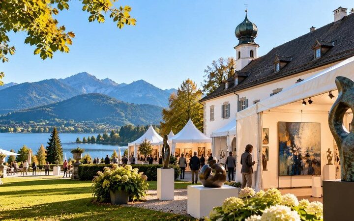 Kunstmesse ART & DESIGN Tegernsee vom 1. bis 4. Oktober auf Gut Kaltenbrunn