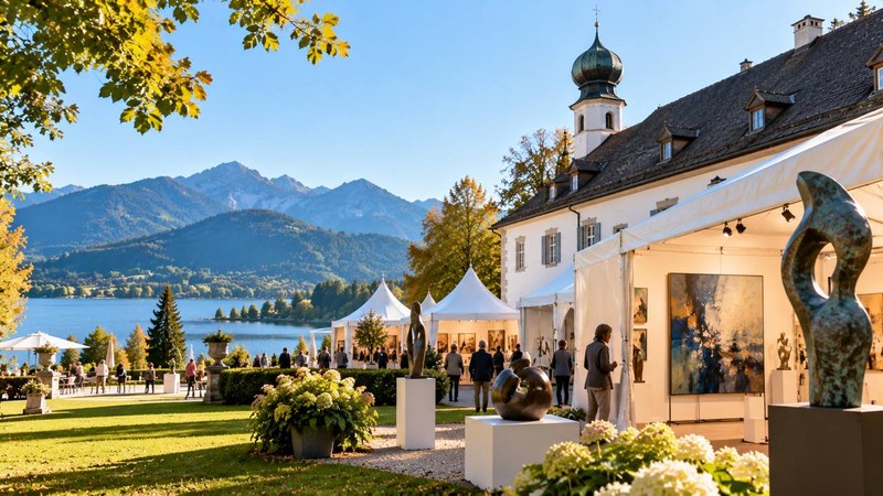 Kunstmesse ART & DESIGN Tegernsee vom 1. bis 4. Oktober auf Gut Kaltenbrunn