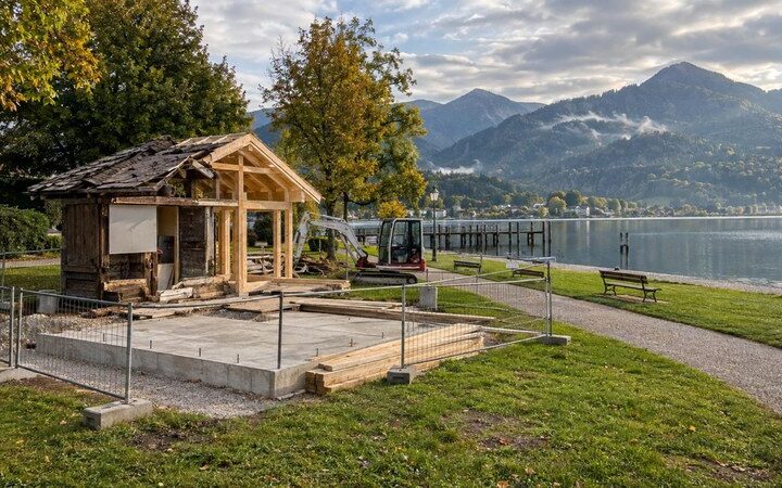 Rottach-Egern baut neuen Kiosk an der Kuranlage